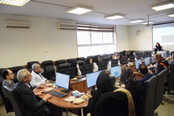 برگزاری کار گاه کاربرد هوش مصنوعی در پژوهش های پزشکی در بیمارستان لبافی نژاد